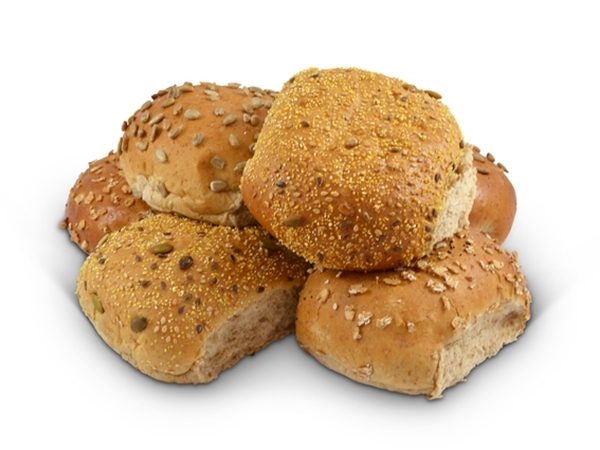 Zachte Broodjes Tarwe (diverse 6 stuks)